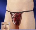 Tanga Hombre de Tira Elástica con Estampado Animal