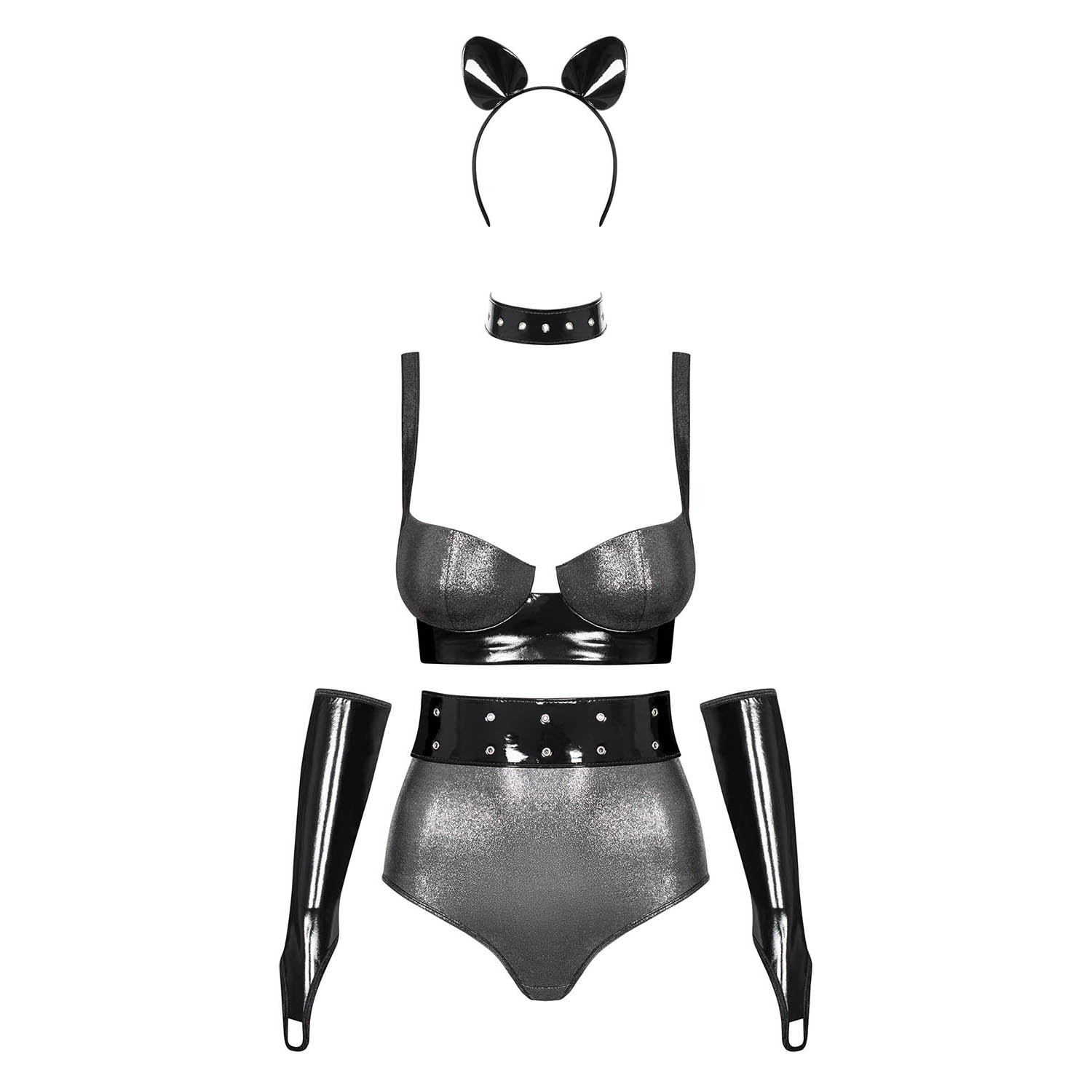 Disfraz Silveria – Estilo Futurista Y Seducción Metálica 3 Disfraz Silveria – Estilo Futurista Y Seducción Metálica - Imagen 3