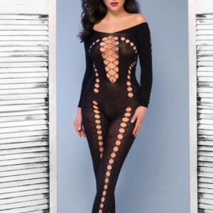 BODYSTOCKING CR-4646 NEGRO